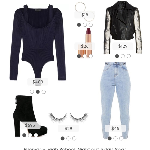 Halogen NWTs Faux Leather Moto Jacket - Picture 8 of 11